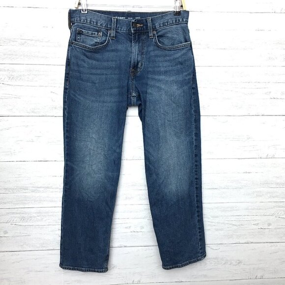 Old Navy Men's Loose Fit Straight Leg Jeans size 30 x 29 Built in Flex - Picture 1 of 9